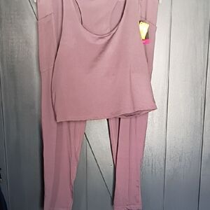 Women's Mauve Athletic Set